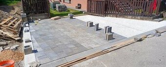 Oprava a pokládka zámkovej dlažby a obrubníkov