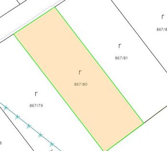 Na predaj pozemok v obci Raslavice – 1 036 m²