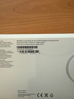 Apple Watch SE (Gen 2) 44mm Midnight All mid SB M/L GPS