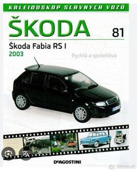 Kaleidoskop vozu Skoda c.81
