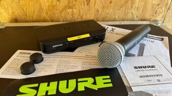 Shure BLX PG58 – 2 ks + 12U rack Thomann + racková predlžova