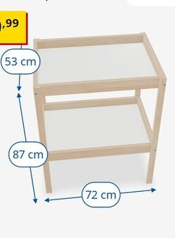 PREBAĽOVACÍ PULT IKEA