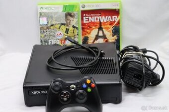 Xbox 360 Slim 250GB – Kompletný set s hrami