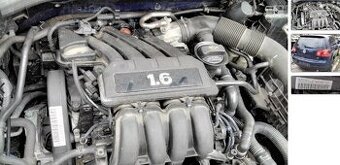 Volkswagen Golf V 1.6 2004 predám DVERE, MOTOR BGU, zadný ná