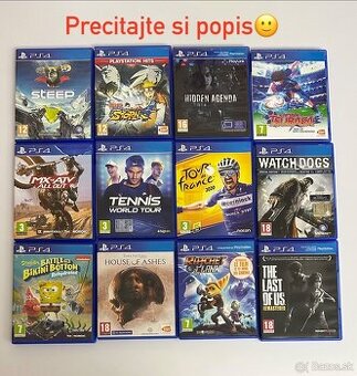 Hry na ps4 aj ps5