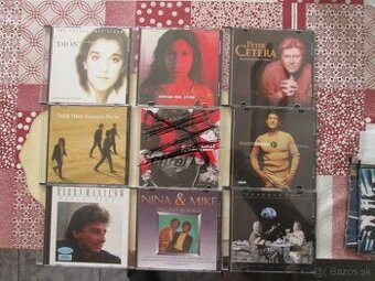 20 cd pop, rock, cd sú v slim obaloch