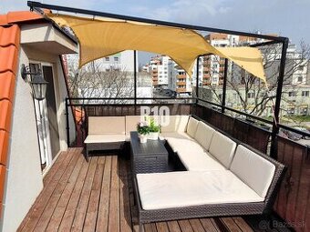 REZERVOVANÉ - VÝNIMOČNÝ 2-IZBOVÝ BYT S VEĽKOU TERASOU V NOVO