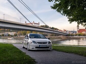 Honda Civic Ep3 TypeR Championship white