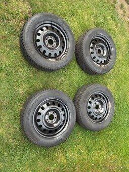 Continental WinterContact 205/60 R16 – 1 sezóna, disky v cen