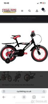 Detský bicykel Rebel 16”