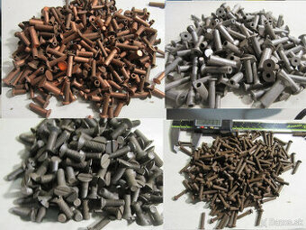 Nity,medené,hliníkové ocelové,a rozne skrutky,šroby - 1