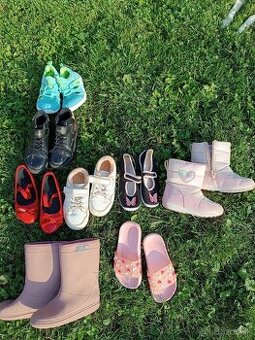 Balík mix topánok rôzne veľkosti od 29-33