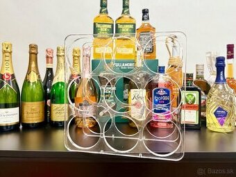 Dizajnový stojan na fľaše