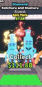 Diamond Ketcuru And Musturu 63,7M/s SECRET Brainrot