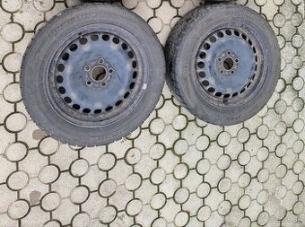 Zimne pneu 205/55 R16 Dot 2817 2ks BEZ DISKOV LEN PNEU