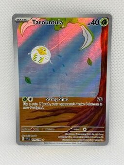 Pokémon karta Tarountula 199/198 – EX – ORIGINÁL