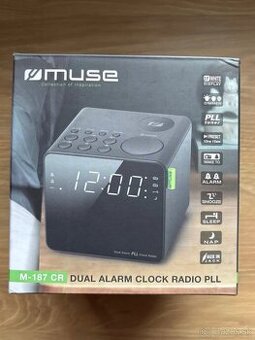 Rádiobudík MUSE M-187CR čierny