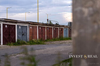 INVESTIČNÁ PRÍLEŽITOSŤ – na predaj 5 GARÁŽÍ V KOŠICIACH