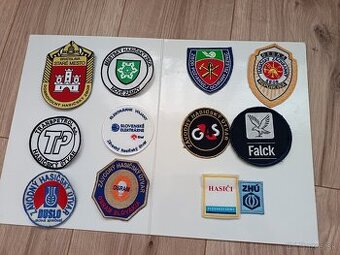 Nášivky hasiči, polícia ,vojenské ,letecké, SBS