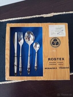RETRO PRIBORY ROSTEX CZECHOSLOVAKIA-TOP STAV
