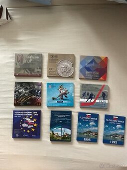 Predám sady Slovenských  minci