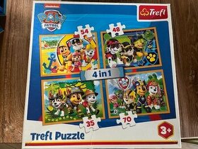 Puzzle 4in1 Paw Petrol - 1