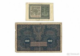 Zbierka bankoviek - Poľsko, Juhoslávia, Srbsko,Maďarsko, Rus - 1