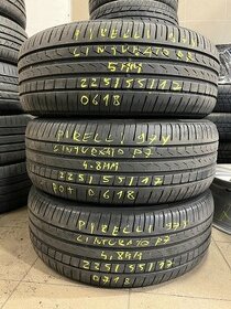 R17 225/55 Pirelli Cinturato P7 97Y  3x5MM DOT0618