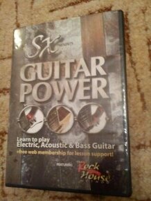 DVD - Learn to play electric, acustic & bass guitar