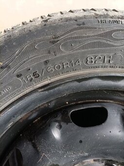 Letné pneumatiky na diskoch na fábiu