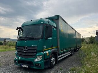 Mercedes Benz actros tandemová súprava 120 m3