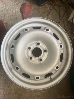 Na predaj: Oceľový originál disk VW R14 – 5×100