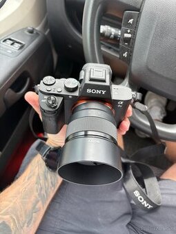 Sony a7ii+objektiv 50mm bezzrkadlovka