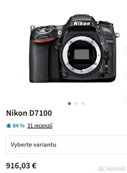 Nikon 7100 + objektiv nikkor 10-24 a tamron 70-200 - 1