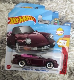 HOT WHEELS - Porsche 911 Turbo Cabriolet - Predám/Vymením