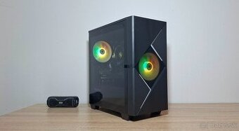 Herný pc 6jadro RYZEN 5 5500/512GB NVME/RX5700XT 8GB