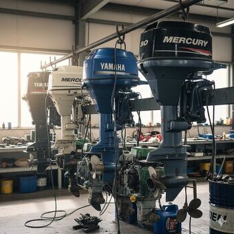 Kúpim zavesný lodný motor – poškodený alebo nepojazdný