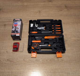 Nová sada náradia Topshak 39ks, sada bitov a brúsič vrtákov - 1