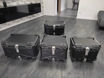 Univerzálny hliníkový moto kufor (TopCase) 45L, 55L, 65L