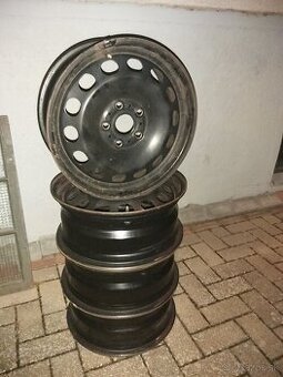 4ks oceĺové disky, plecháče zo Škoda Octavia