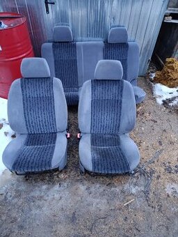 Semišové sedačky škoda Felicia