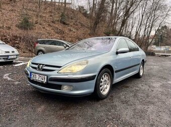 Peugeot 607 2.2 HDI 98kW digitální klima JBL kůže 2001