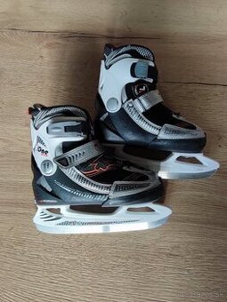 Predám detské korčule FILA - nastaviteľná veľkosť 32–35