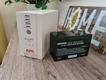 Predám záložné zdroje APC Back-UPS CS 500I a Eaton 5E500i