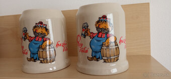 Originálne krígle pre zberateľa - "Pivo dělá hezká těla"