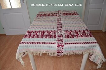 Predám obrusy a klinovníky