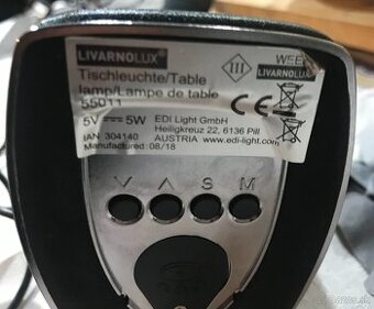 Stolna LED lampa LIVARNO