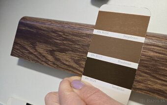 predám drevené podlahové lišty sokle 15x60mm