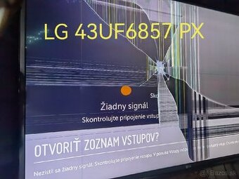Predám diely z TV LG 43UF6857