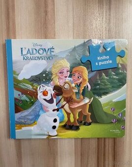Ľadové kráľovstvo - kniha s puzzle